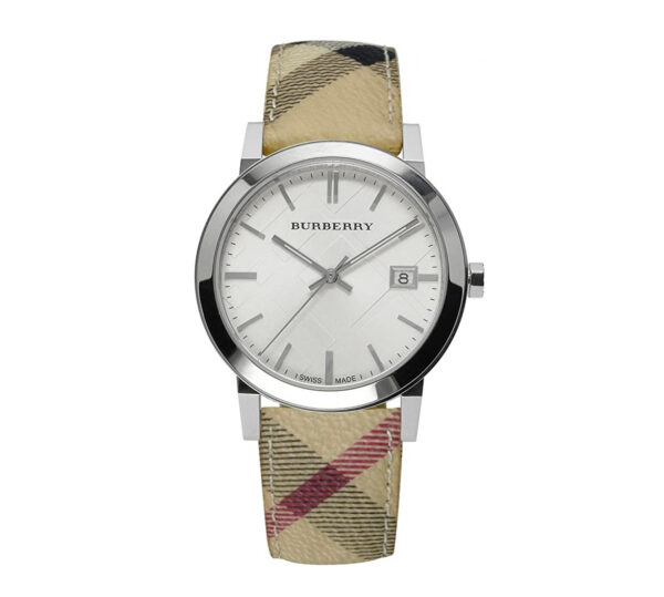 BURBERRY BU9025 Women's Leather Strap Watch