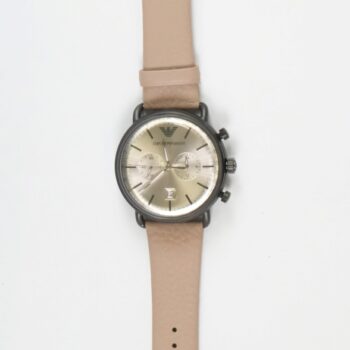 Emporio Armani AR11107 - Beige wristwatch for men