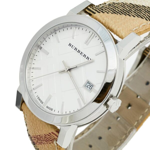 BURBERRY BU9025 Women's Leather Strap Watch