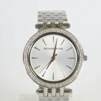 Michael Kors MK3190 - Silver Inlaid wristwatch for a women