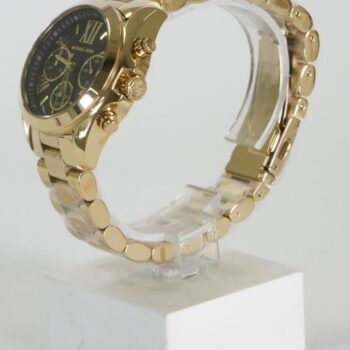 Michael Kors MK5739 Gold Black Dial Wrist Watch
