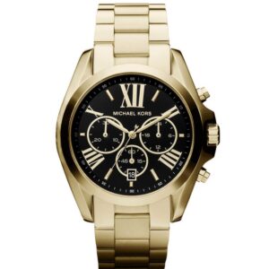 Michael Kors MK5739 Gold Black Dial Wristwatch
