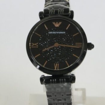 Emporio Armani AR11245 Black Crystal wristwatch for woman