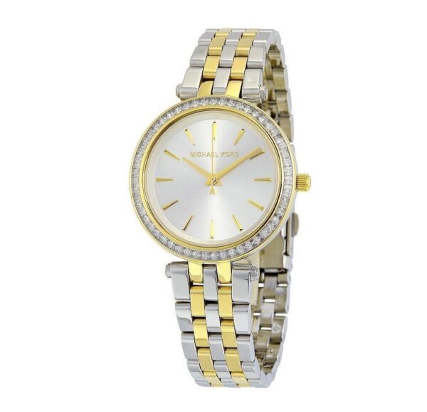 Michael Kors MK3405 Darci Silver Gold Wristwatch for Women