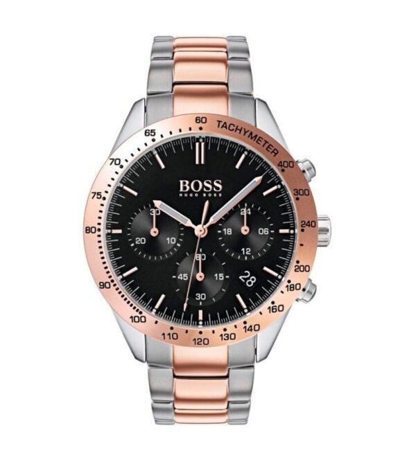 Hugo Boss HB1513584 Silver Rose Gold Wristwatch for Men