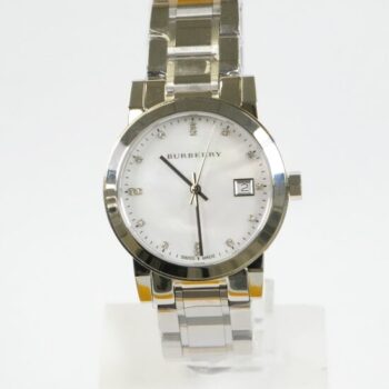 BURBERRY BU9125 Sophisticated Silver wristwatch for women