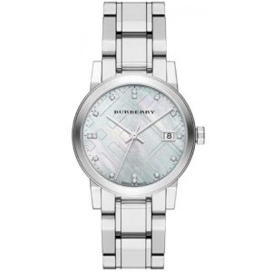 BURBERRY BU9125 Sophisticated Silver Wristwatch for Women