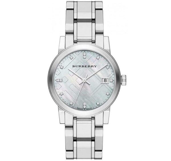BURBERRY BU9125 Sophisticated Silver Wristwatch for Women