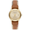 BURBERRY BU9133 Brown Leather Nova Check Wristwatch for Women