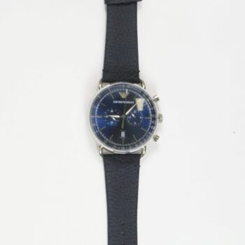 Emporio Armani AR11105 - Black Aviator wristwatch for men