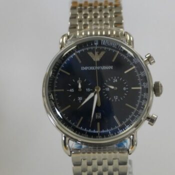 Emporio Armani AR11238 - Silver Blue wristwatch for men