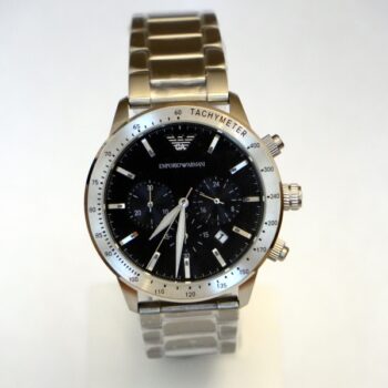 Emporio Armani AR11241 Silver Black wristwatch for men