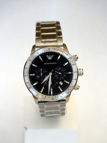 Emporio Armani AR11241 Silver Black wristwatch for men
