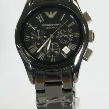 Emporio Armani AR1400 - Black wristwatch for men