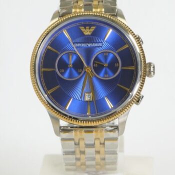 Emporio Armani AR1847 - Silver Gold wristwatch for men