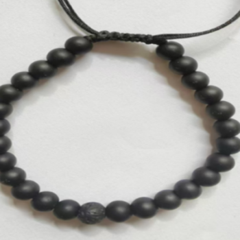 Men's LV black bracelet