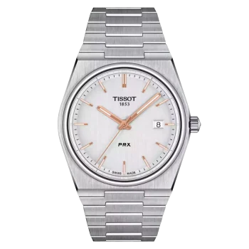 Tissot PRX Quartz Silver Dial 40 mm Men's Watch