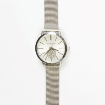 Michael Kors MK3843 Women's Portia Three-Hand Stainless Steel Watch