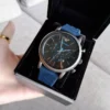 Emporio Armani AR11023 Blue Quartz Wristwatch for Men