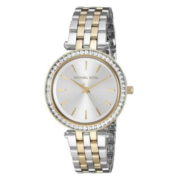 Michael Kors MK3405 Darci Silver Gold Wristwatch for Women