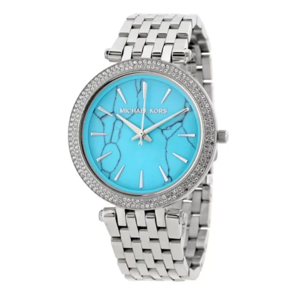 Michael Kors MK3403 Refined Silver Wristwatch for Women