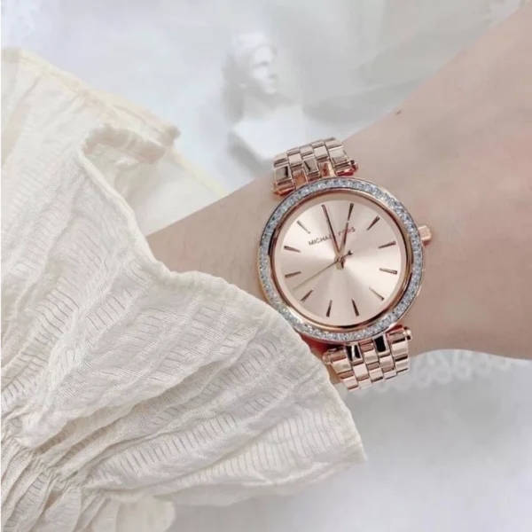 Michael Kors MK3366 Rose Gold Wristwatch for Women