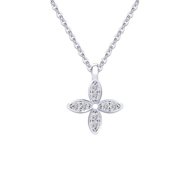 925 Sterling Silver Necklace with stones