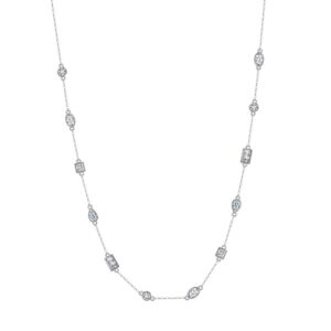 Stunning Womans 925 Sterling Silver Necklace