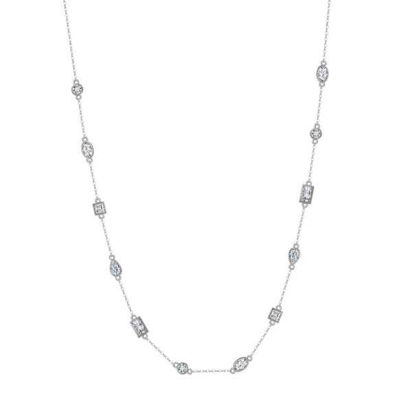 Stunning Womans 925 Sterling Silver Necklace