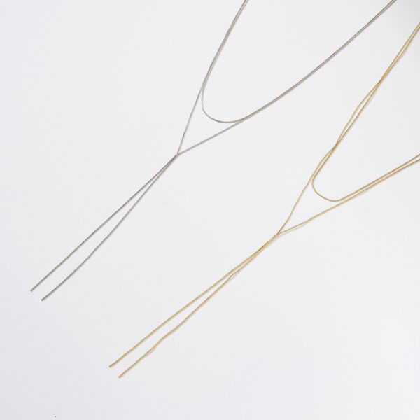 925 Sterling Silver chain Necklace for her - Image 2