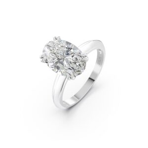 925 Sterling Silver womens ring with Premium Cubic Stone Size 6