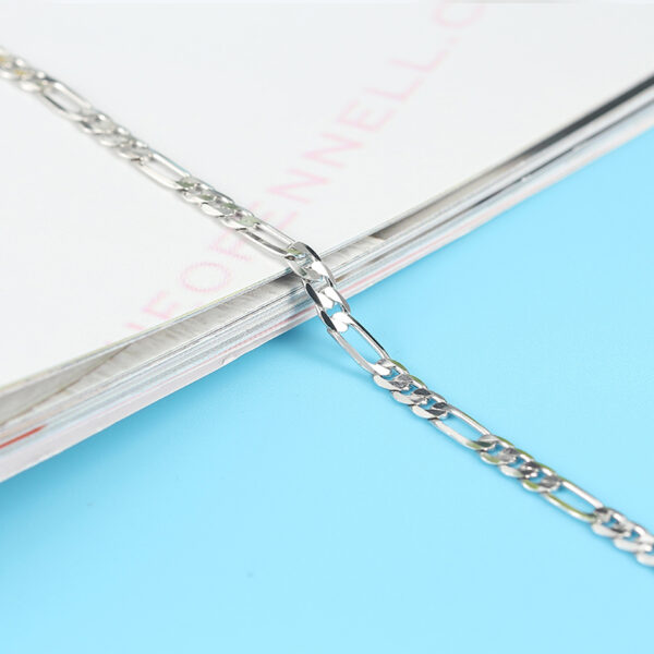 925 Sterling Silver Anklet for her - Image 2
