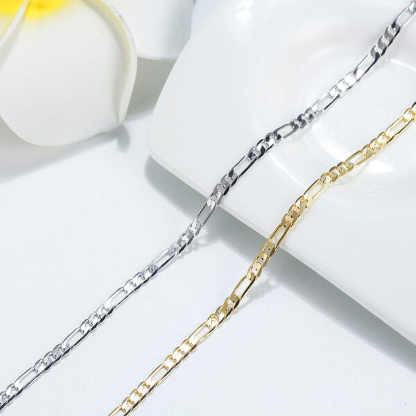 925 Sterling Silver Anklet for her - Image 3