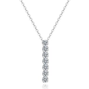 925 Sterling Silver Necklace for her with stones