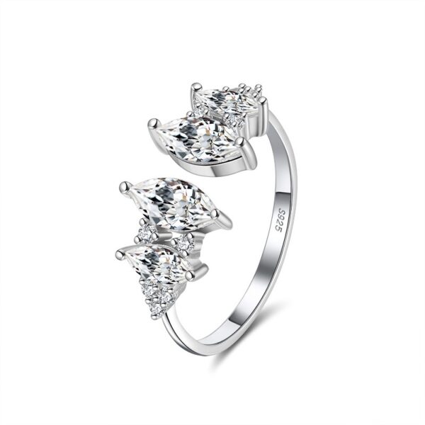 Womens Adjustable ring 925 Sterling Silver