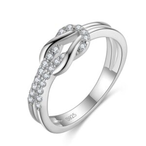 Silver womens ring 925 Sterling Silver Size 6