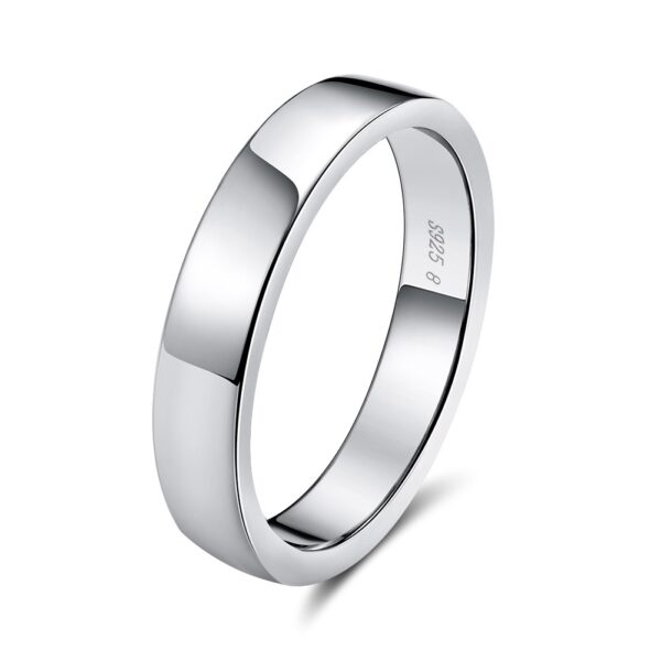 925 Sterling Silver chic ring for her Size 7