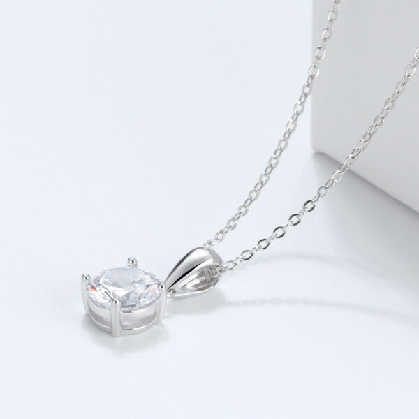 925 Sterling Silver Necklace for her with pendant - Image 2
