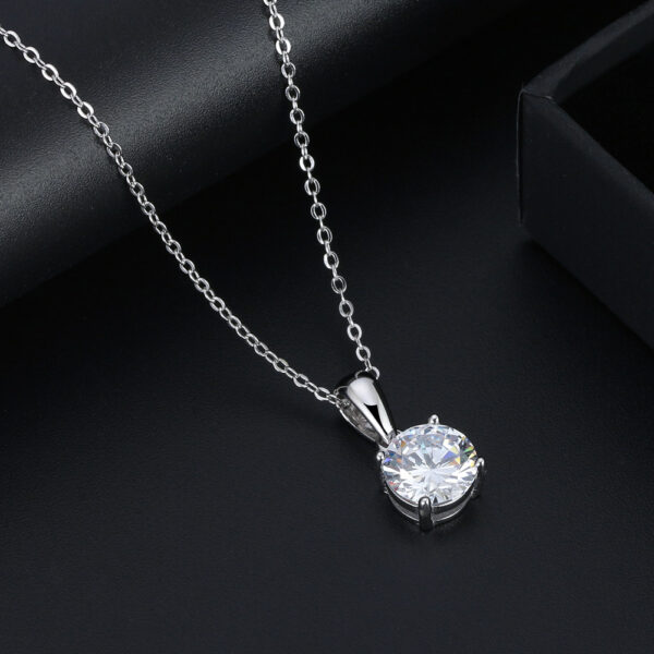 925 Sterling Silver Necklace for her with pendant - Image 3