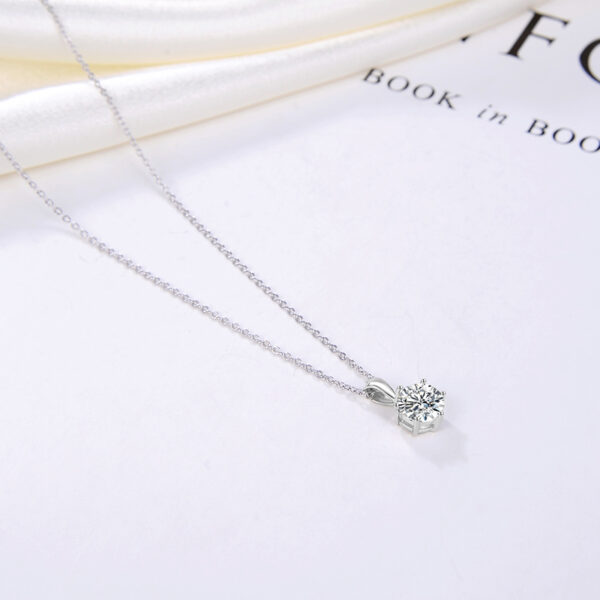 925 Sterling Silver Necklace with pendant - Image 2