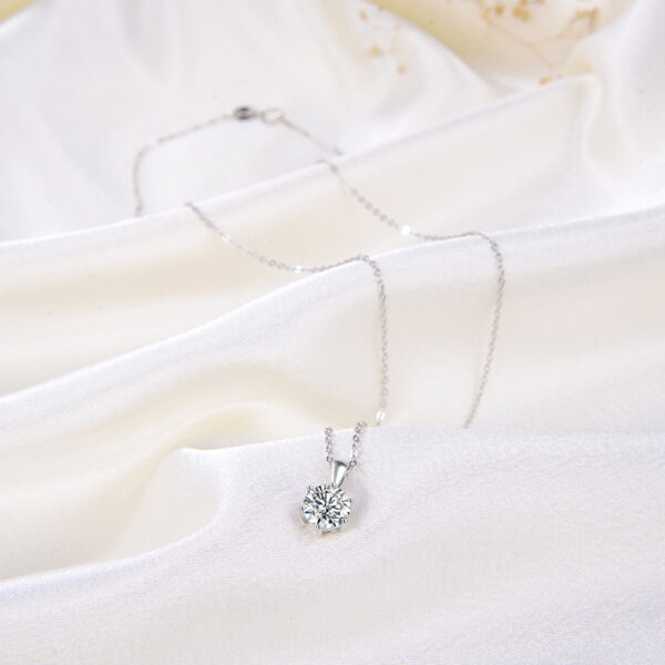 925 Sterling Silver Necklace with pendant - Image 3