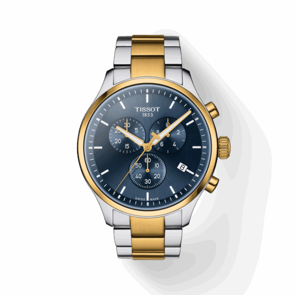 Tissot T116.617.22.041.00 Chrono XL Classic silver and gold watch for man