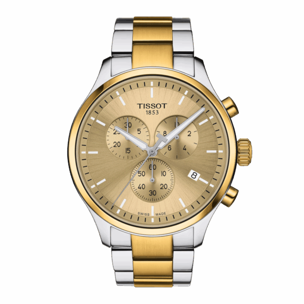 Tissot T116.617.22.021.00 Chrono XL Classic silver and gold watch for man