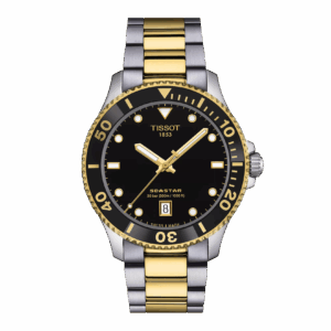 Tissot T120.410.22.051.00 Seastar 1000 40mm black dial watch for man