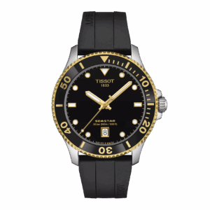 Tissot T120.410.27.051.00 Seastar 1000 40mm black dial watch for man