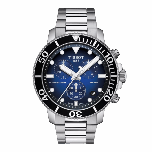 Tissot T120.417.11.041.01 Seastar 1000 Chronograph Blue dial watch for man