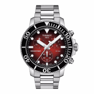 Tissot T120.417.11.421.00 Seastar 1000 Quartz chronograph red dial