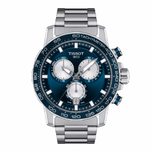 Tissot T125.617.11.041.00 Supersport Chrono blue dial watch for men