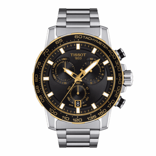 Tissot T125.617.21.051.00 Supersport Chrono black dial watch for men