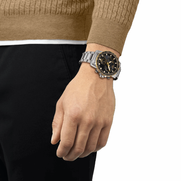 Tissot T125.617.21.051.00 Supersport Chrono black dial watch for men - Image 3